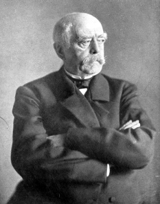 Chancellor Otto von Bismarck.