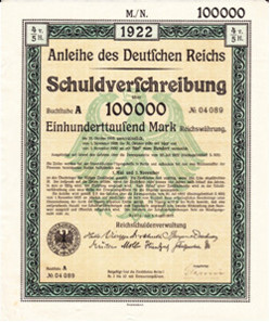 The forced loan 1922.