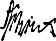 Signature of Ernst Articus.