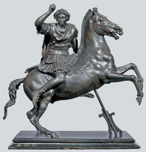 Alexander the Great on Horseback, 100-1 B.C. Su concessione Ministero dei Beni e delle Attività Culturali e del Turismo - Soprintendenza per i Beni Archeologici di Napoli - Photograph: Giorgio Albano.