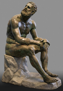 Seated Boxer,