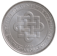 Hungary / HUF 50 / Cupro-Nickel / 27.4 mm / 7.7 g / Design: Istvan Kosa / Mintage: 2 million.