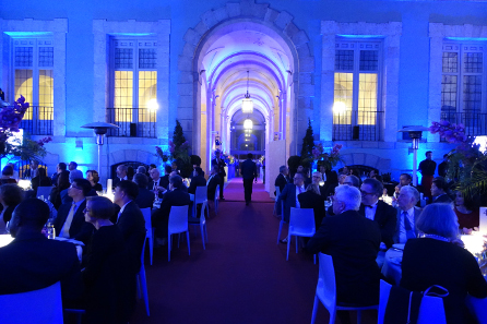 Gala dinner in the premises of the Real Academia de Bellas Artes de San Fernando. Photo: UK.
