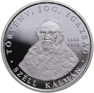 Hungary / 5,000 HUF / Silver .925 / 12.5 g / 30 mm / Design: Balazs Pelcz / Mintage: 5,000.