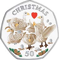 The Isle of Man's 2010 Christmas coin feature