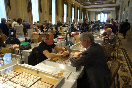 Two patriarchs in the American coin trade with ancient coins: Harlan J. Berk from Chicago (left) and Frank Kovacs from San Francisco (right).