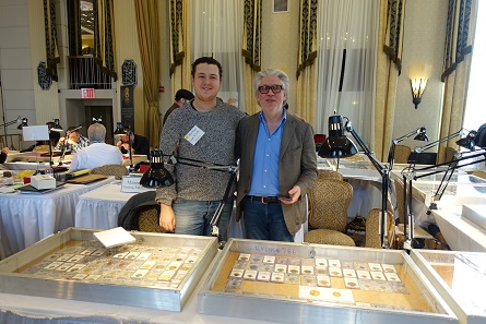 Such as the lovely representatives from Maison Palombo at the opposite stall. The Geneva auction house has branches in Geneva, Marseille, and Toulon.