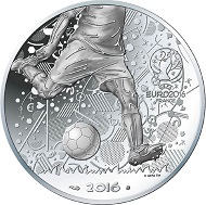 The 10 euro silver coin: France / 10 euro / 16 mm / 17g Fineness Ag 333 / Mintage: 250,000.