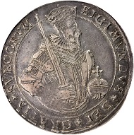 One of the many Swedish rarities from the Lennart Philpson Collection, this 1594 Daler easily exceeded high estimate, closing at $28,200.