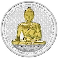 Kingdom of Bhutan / Nu. 1000 / Silver .999 / 5oz / 65.00mm / Mintage: 2,000.