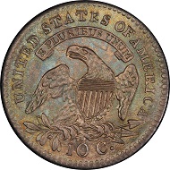Lot 3017: 1814 Capped Bust Dime. John Reich-1. Rarity-3. Small Date. Mint State-66+ (PCGS). Price Realized: $94,000.