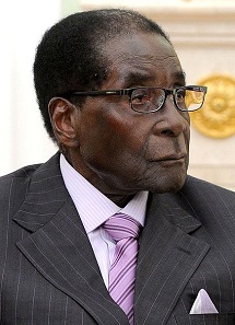 Robert Mugabe, President of Zimbabwe. Photograph: Kremlin.ru / https://creativecommons.org/licenses/by/4.0/deed.en