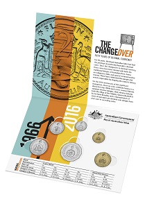 The Royal Australian Mint gives to all those who purchase a set of 50 cent pieces a free Circulating Coin Folder to keep together the coins they may collect during the year.
