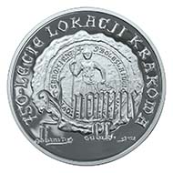 10 zlotych 2007. St. Florian's gate in Krakow. Rv. seal. Schön, p. 1679, 631.