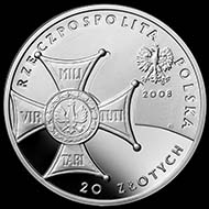 2008 20-zlotych on the 90th anniversary of recovery of Polish independence. Schön, p. 1682, 673.