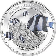 Palau / 5 Dollars / Silver. 925 / 25 g / 38.61 mm / Mintage: 1500.