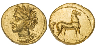 Zeugitana. Carthage. Stater.
