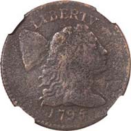 1795 S-79 Reeded Edge cent, Fine Details NGC.