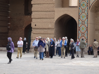 Our Group in Qazwin. Photo: KW.
