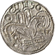 Lot 2935: DENMARK. Svend Estridsen, 1047-1074. Denarius, Lund. Very rare. Nearly extremely fine. Estimate: 1,000,- euros. Hammer price: 6,500,- euros.