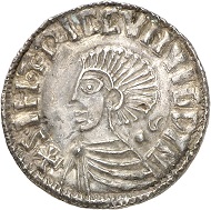 Lot 3167: IRELAND. Penny, Dublin. Phase I. Very rare. Extremely fine. Estimate: 2,500,- euros. Hammer price: 11,000,- euros.