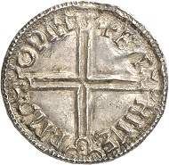 Lot 3167: IRELAND. Penny, Dublin. Phase I. Very rare. Extremely fine. Estimate: 2,500,- euros. Hammer price: 11,000,- euros.