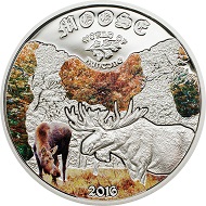 Cook Islands / 2 Dollars / 35 mm / 1/2 oz. Silver .925 / Design: Coin Invest Trust / Mintage: 2500.
