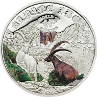 Cook Islands / 2 Dollars / 35 mm / 1/2 oz. Silver .925 / Design: Coin Invest Trust / Mintage: 2500.