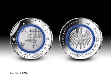 The sought-after 5 euro commemorative coin