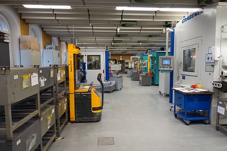 View inside the minting hall. Photograph: UK.