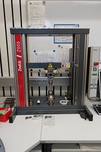 This measuring machine is important for the polymer coin. Photograph: UK.