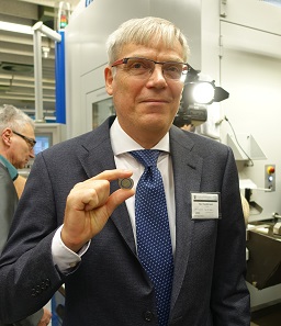 Sten Karlstroem was deeply involved in the development of the polymer. Photograph: UK.