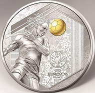 10 euros / 900 silver / 37mm / 22.7g / Mintage: 10,000.