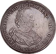 HATZFELD. Melchior, 1630-1658. Reichstaler n. d. (subsequently produced in 1666). Dav. 6709. From the upcoming auction Künker 184 (2011), 4491. Estimate: 1,500 Euros. - Melchior von Hatzfeldt-Gleichen attended the Jesuit College in Fulda where he was ordained a deacon.