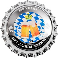 Palau / 1 Dollar / Silver .999 / ca. 2.5g / ca. 32mm / Mintage: 2500.