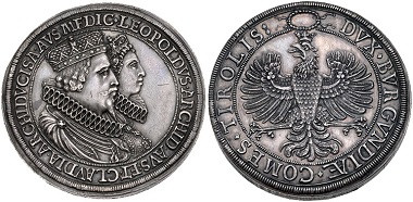 Austria. Leopold. 2 Thaler.