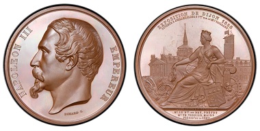 France. Napoleon III. Medal.