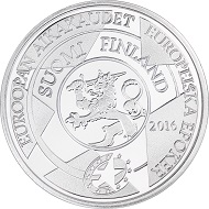 The new collector coin commemorating Alvar Aalto will be released in May.