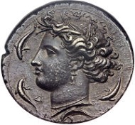 Lot 29025: Sicily, Syracuse, Dionysius I, decadrachm, ca. 400 BC. Gallatin 37 (DII - RIX). SNG Lloyd 1413 (same dies). HGC 2, 1299. NGC AU 5/5 - 4/5. Realized: $47,000.