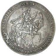 Lot 2204: Germany, Brunswick-Wolfenbuttle, Friedrich Ulrich, 2 thaler, 1618. Estimate: $1,000 / Realised: $3,220.