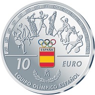 Spain / 10 euros / 925 silver / 27g / 40mm / Mintage: 7,500.