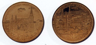 Austria. 10 euros 2015. Mintage: 130,000.