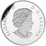 Canada / 20 Dollars / Silver .9999 / 31.39g / 38mm / Design: Joel Kimmel (reverse) and Susanna Blunt (obverse) / Mintage: 40,000.