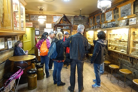 From the Ponderosa Saloon, you may enter into the first shafts of a mine. Photograph: UK.