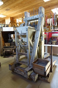 The private stamp mill of James Fair, one of the so-called
