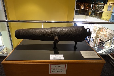 Canon from Sutter's Fort. Photograph: UK.