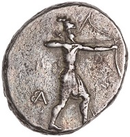 Alexander III. Silver tetradrachm. 323 BC - 321 BC, Babylon. ID 1995.51.68. © Photo: American Numismatic Society.