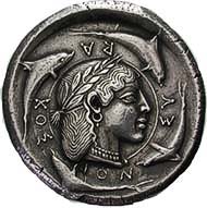 Fig. 1: Electrotype of the British Museum Demareteion.