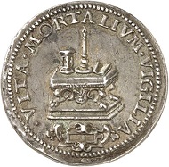 Lot 1006: BELGIUM. Small cast silver medal by J. Jonghelinck, on Dutch lawyer and ambassador of Charles V, Vigilius Ayta van Zuychem (1507-1577). Very rare. Extremely fine original cast. Estimate: 750 euros. Hammer price: 9,500 euros.