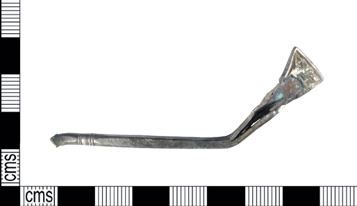 The first finding was a preciously decorated stylus. 21 more were to follow. This is an incredible high number for a settlement of this time. Photo: Portable Antiquities Scheme.